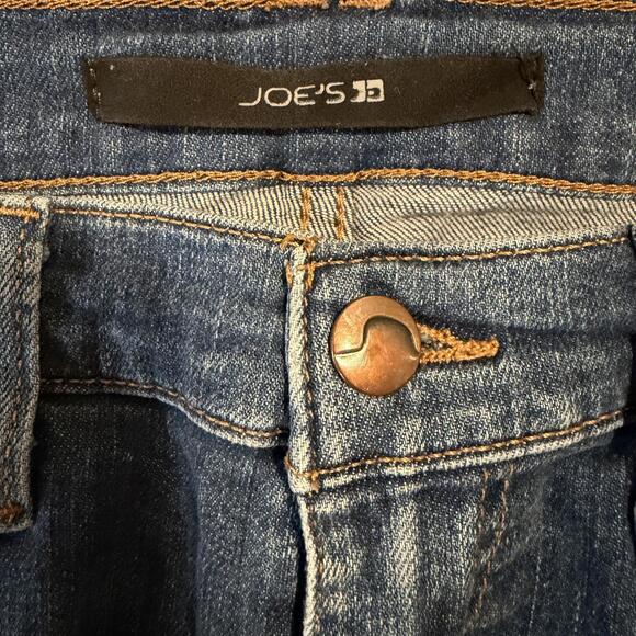 Joe's Jeans The Libby Crop Mid Rise Straight Leg Jeans Blue Wash Size 27 - Picture 12 of 15